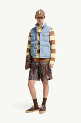 Light Blue & Brown